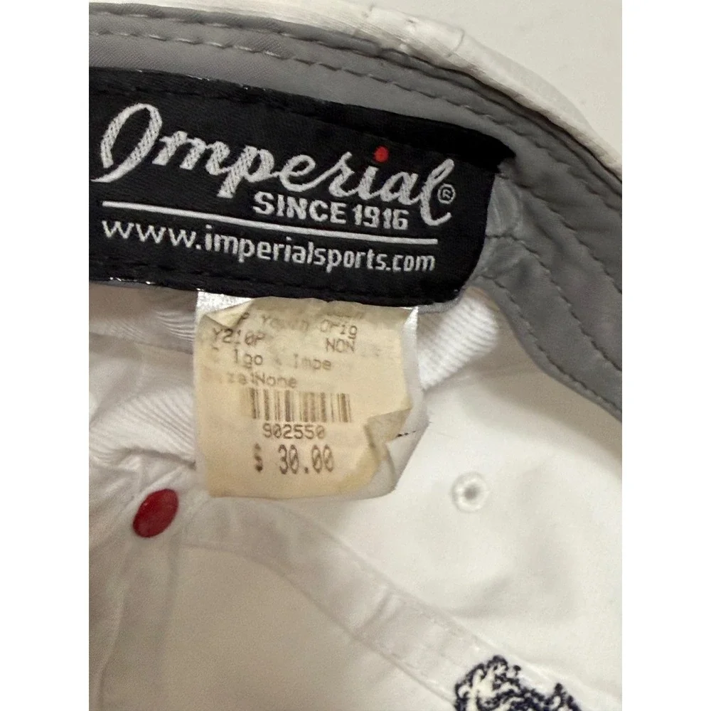 Imperial The Ritz-Carlton Sarasota White Performance Baseball Cap Hat Y210P